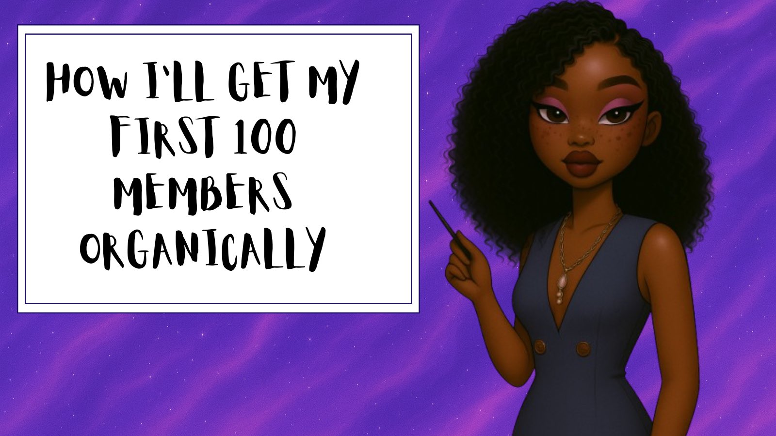 How to get first 100 members thread cover